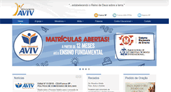 Desktop Screenshot of ministerioaviv.com.br